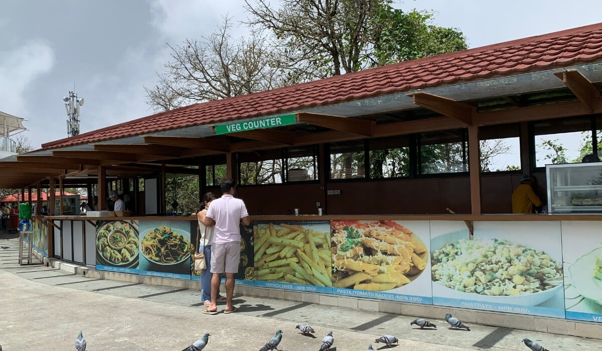 Food Stall During Chandragiri Day Tour